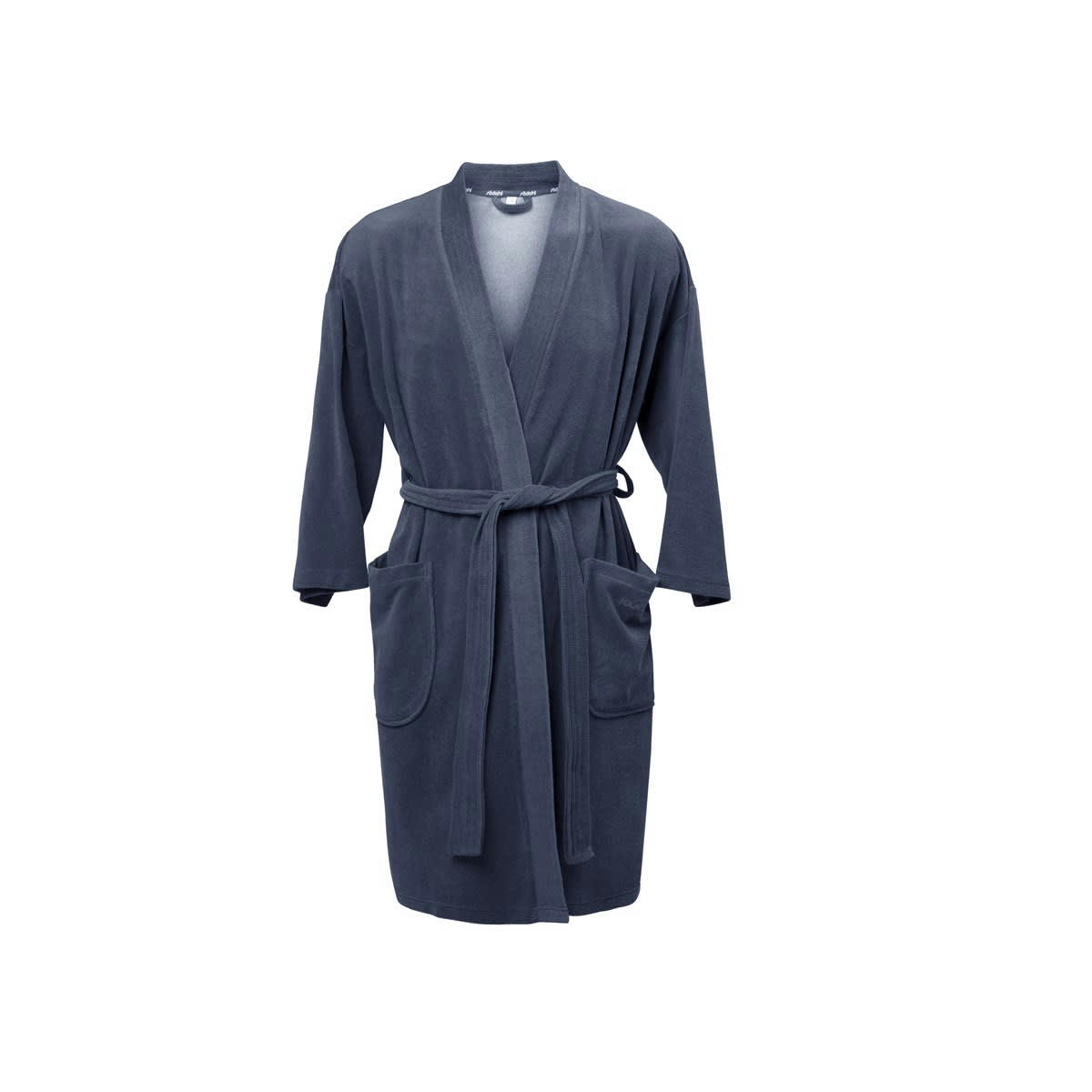 SOFT - Peignoir  en Coton Bleu gris L/XL