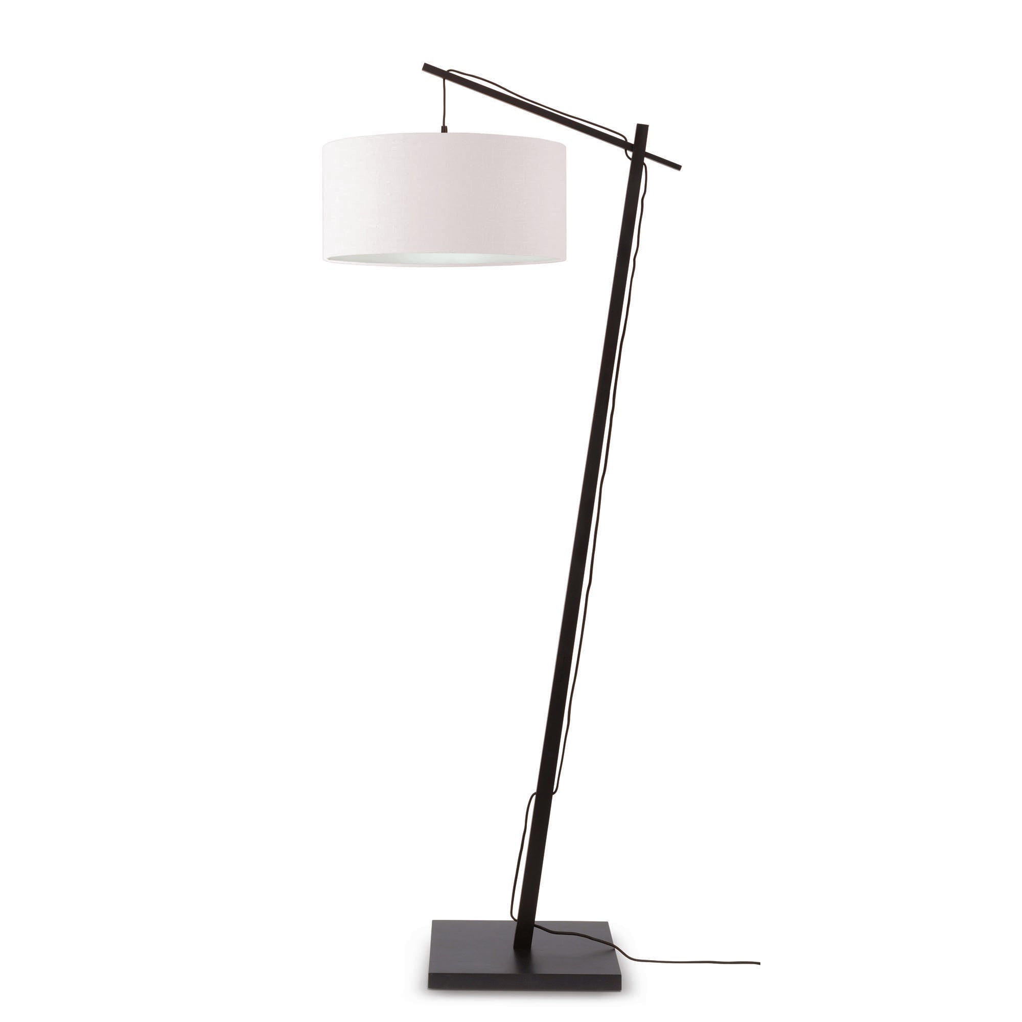 GOOD&MOJO vloerlamp Andes - wit - Ø47cm