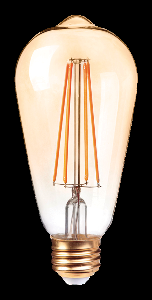 Globe Electric  ST19 Vintage Household Dimmable LED Light Bulb, 500 Lumens, 60W