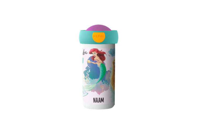 Ontwerp je eigen schoolbeker - Disney Princess