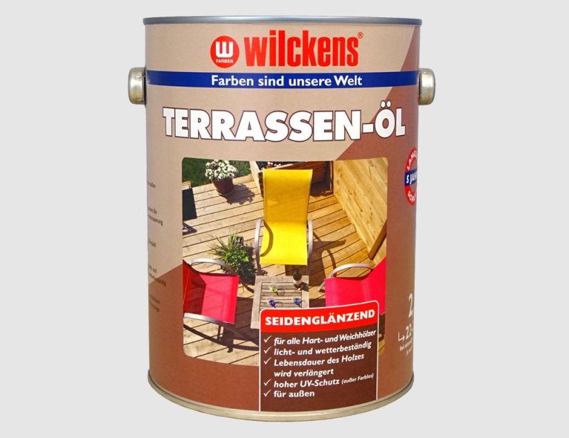 Terrassenöl seidenglänzend