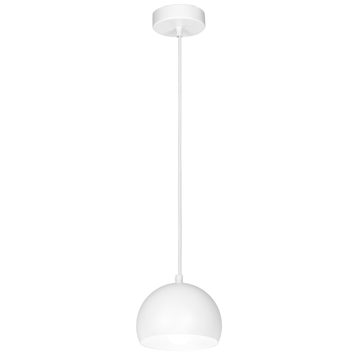 Lampa wisząca biały matowy Sool 1xE27x15W wym: 110x15x15 cm Luminex