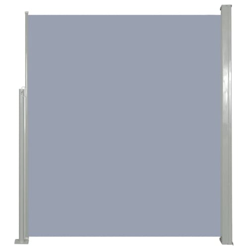 NNEVL Retractable Side Awning 160 x 500 cm Grey