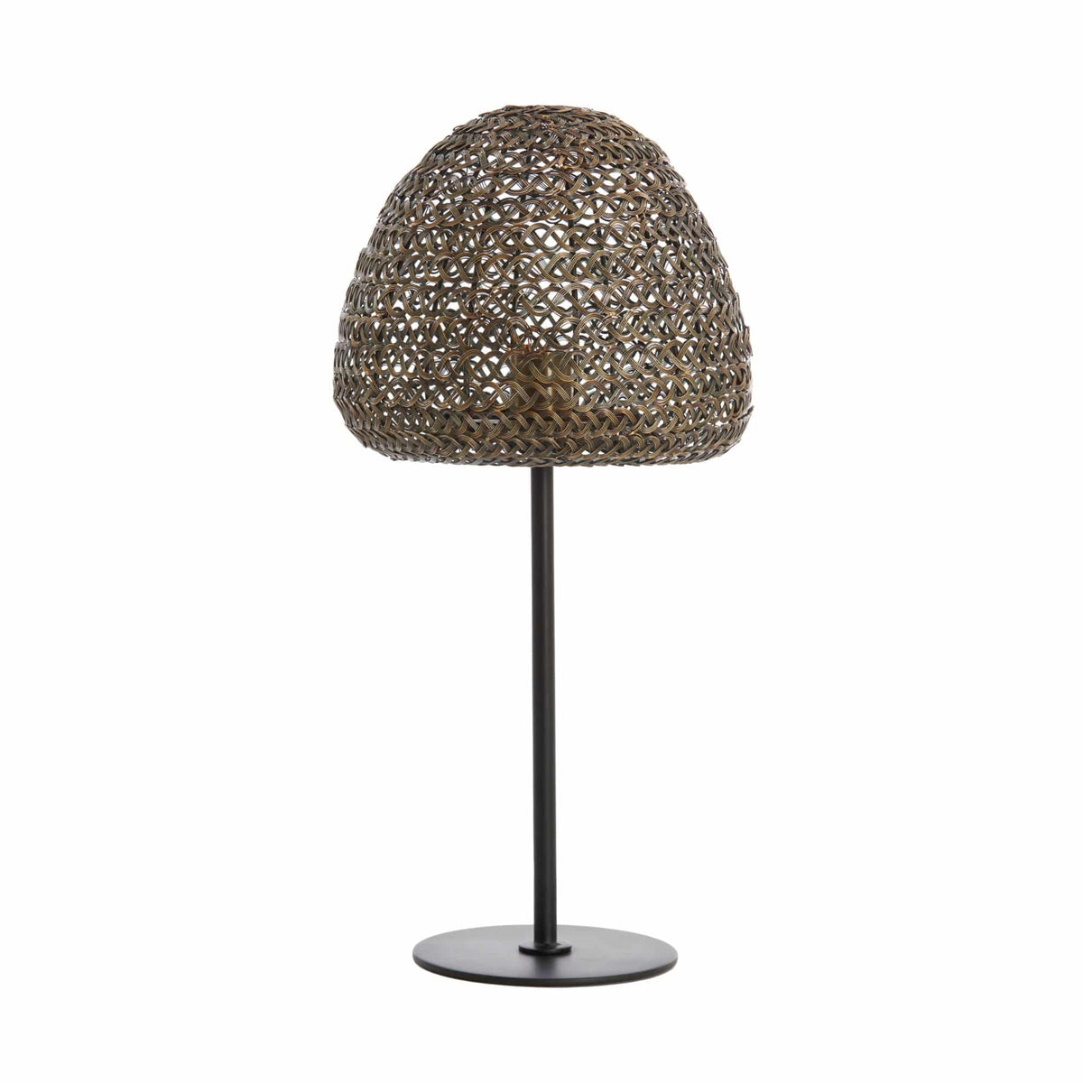 Light & Living tafellamp Finou - brons - Ø28cm