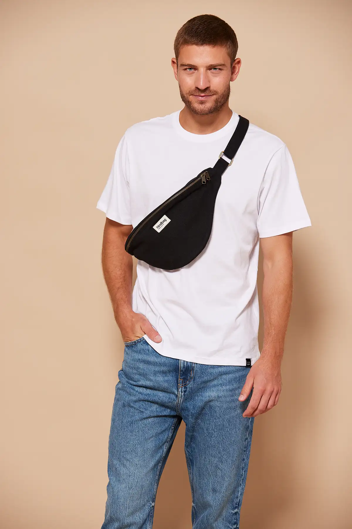 Sac banane L Sasha Noir