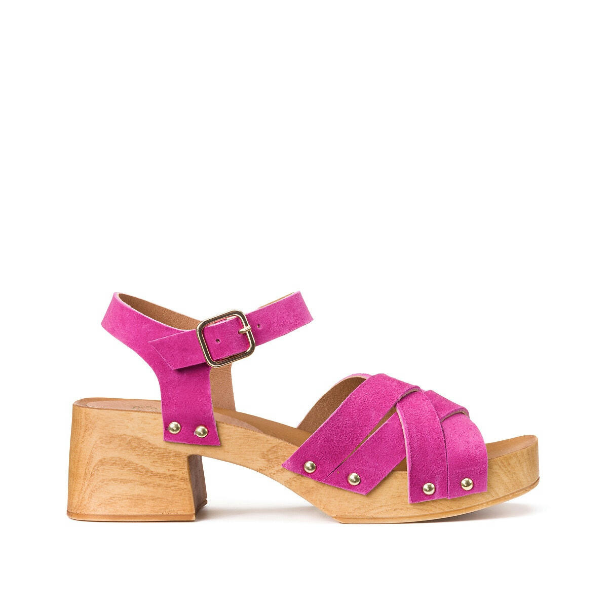 Sandales cuir esprit sabot