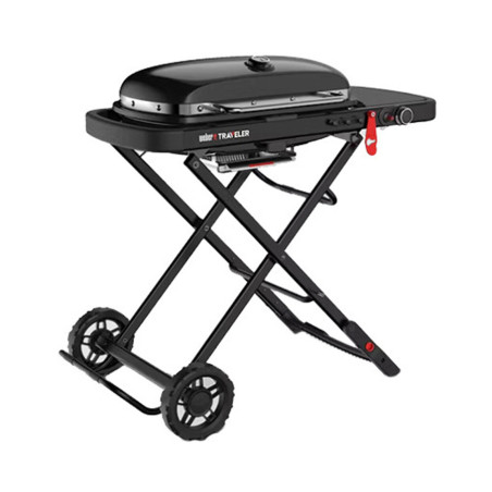 Pack barbecue gaz Traveler Stealth   housse - Weber