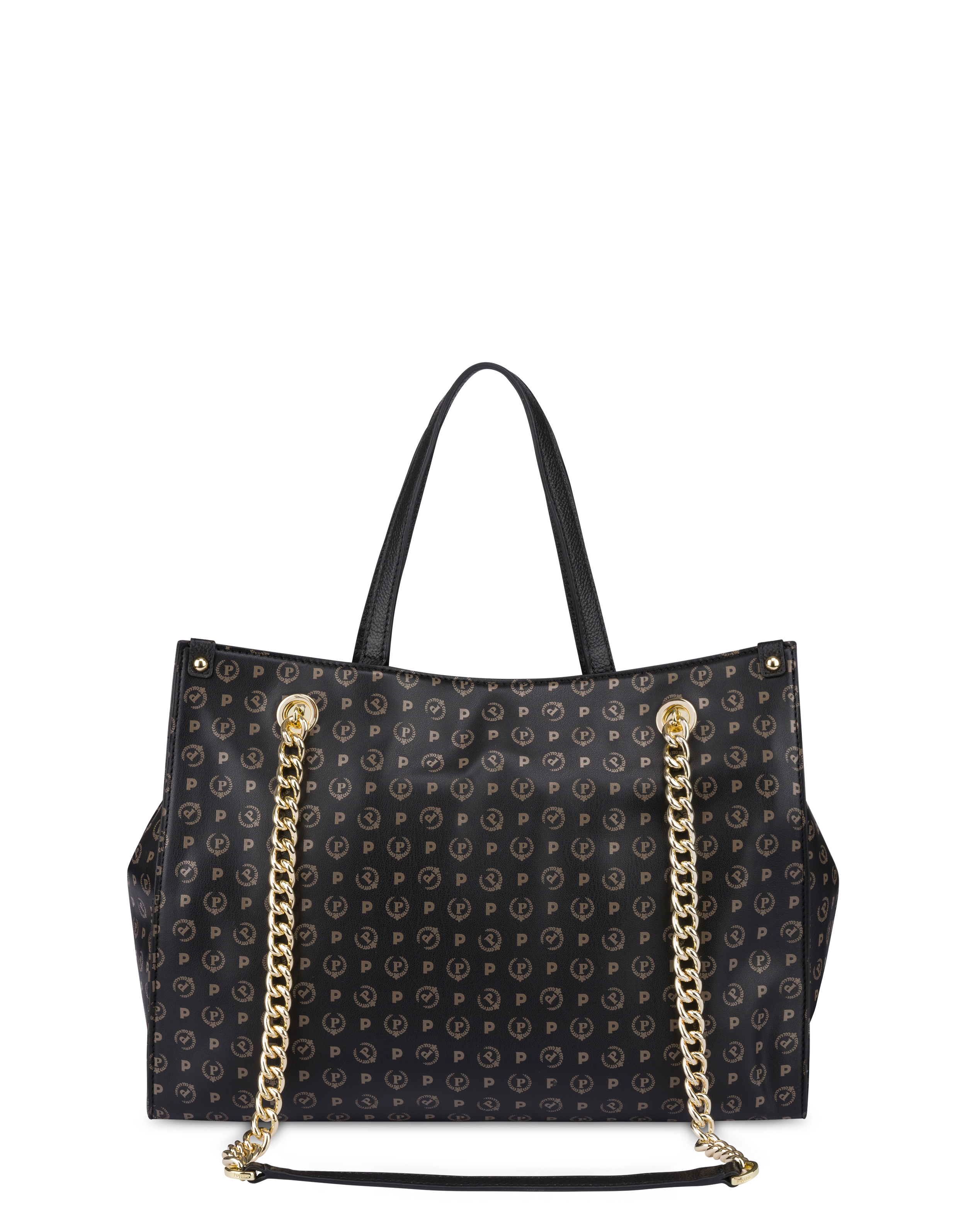 Borsa Doppio Manico Heritage Soft Relief Nero/nero