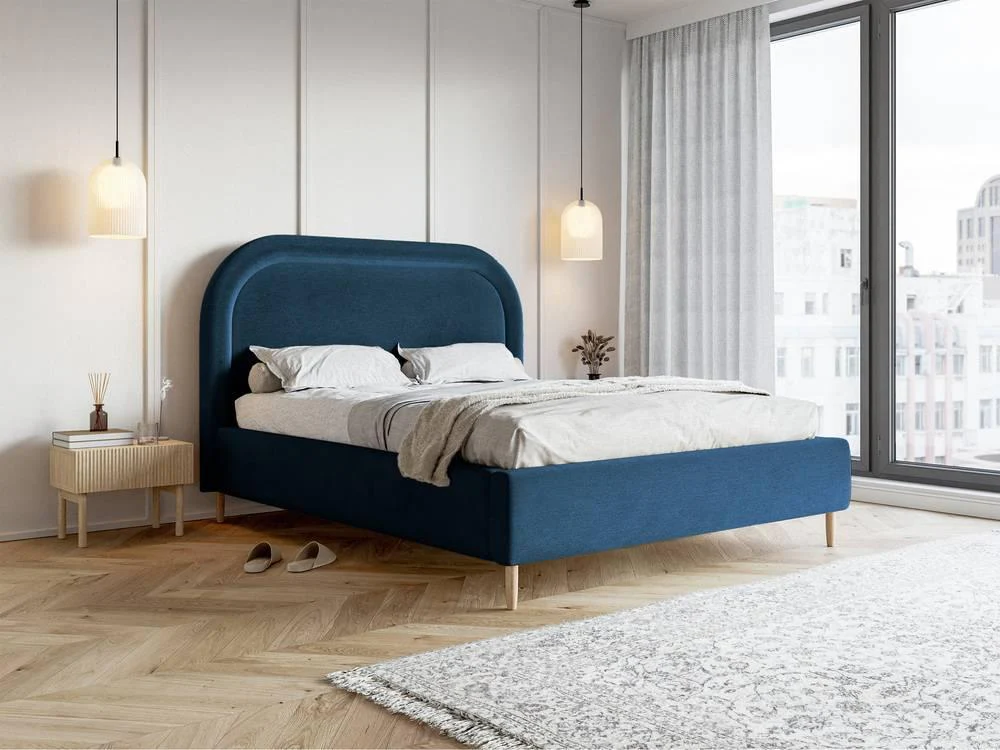 Bedframe Lorena velvet 180 x 200 cm