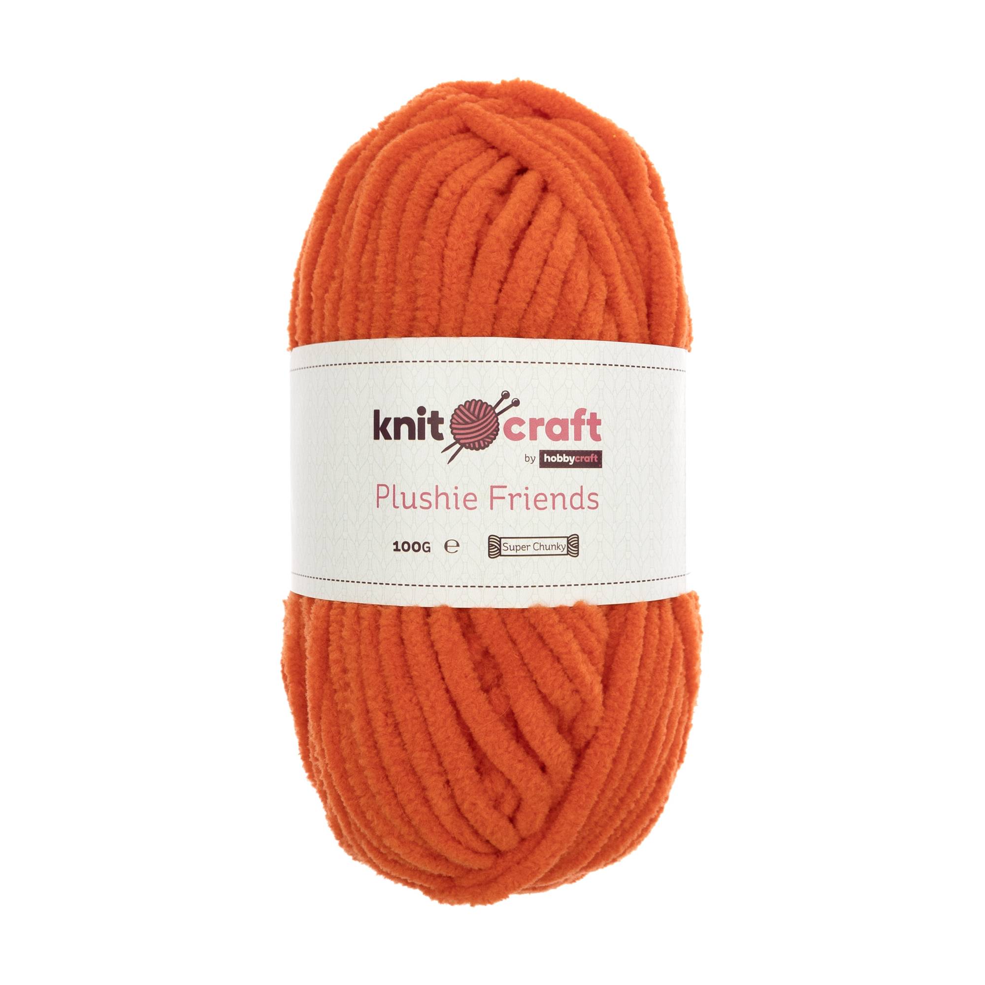 Knitcraft Red Plushie Friends Yarn 100g