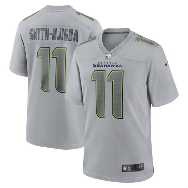 Jaxon Smith-Njigba Seattle Seahawks Nike Atmosphere Fashion Game Jersey - Gray