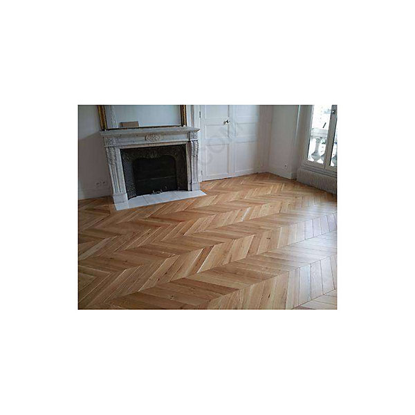 Parquet point de hongrie en chêne contrecollé style haussamnn FLAVIE