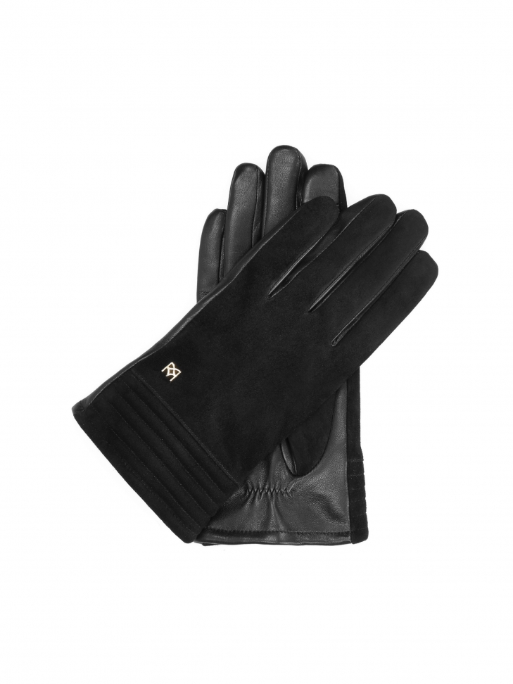 Ladies' black gloves