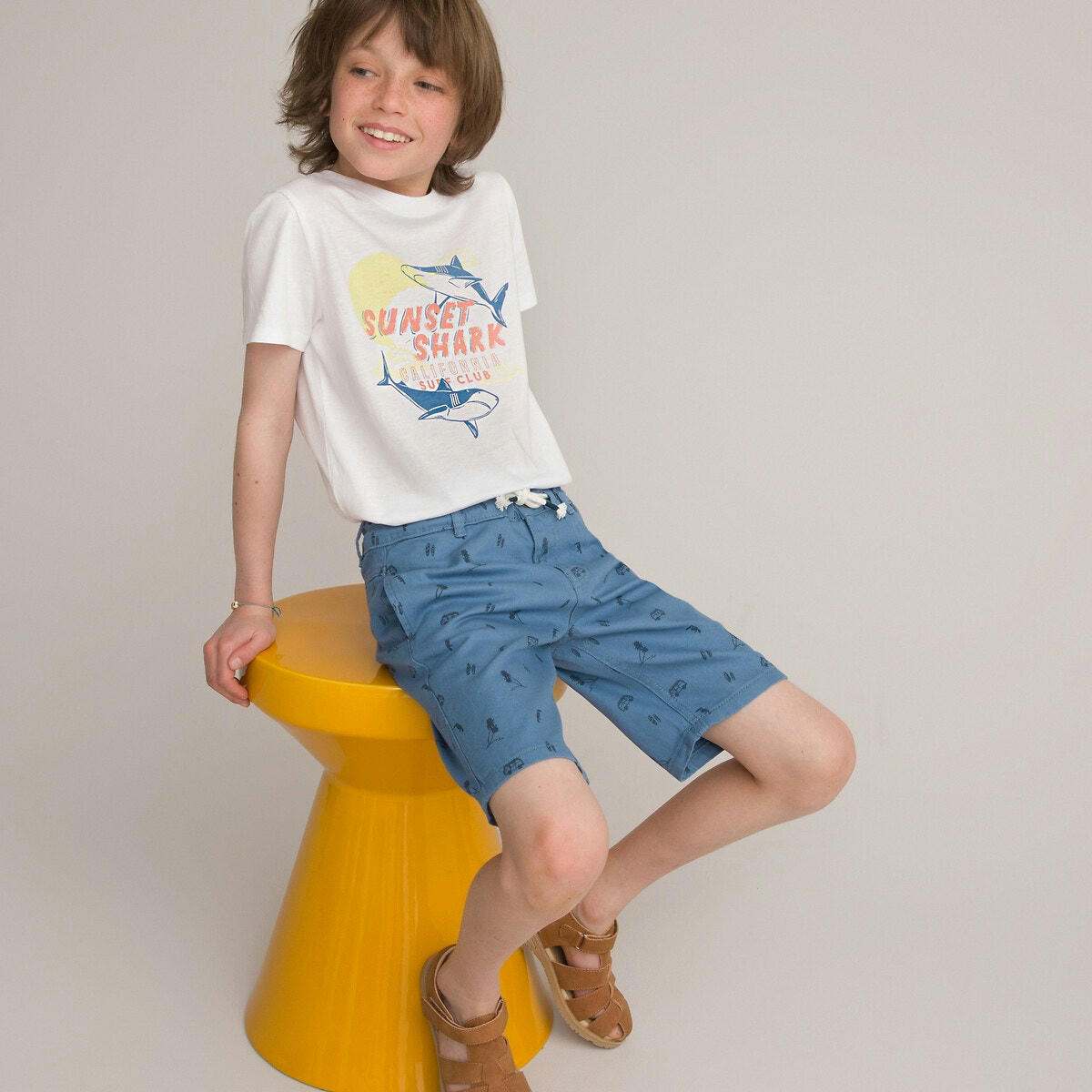 Short imprimé animalier 3-12 ans