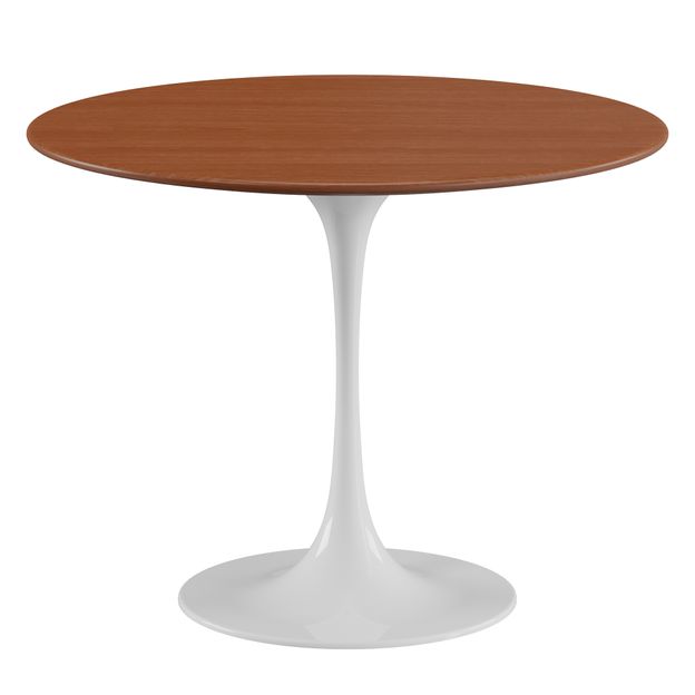 MESA LATERAL REDONDA 51CM MADEIRA TULIPE