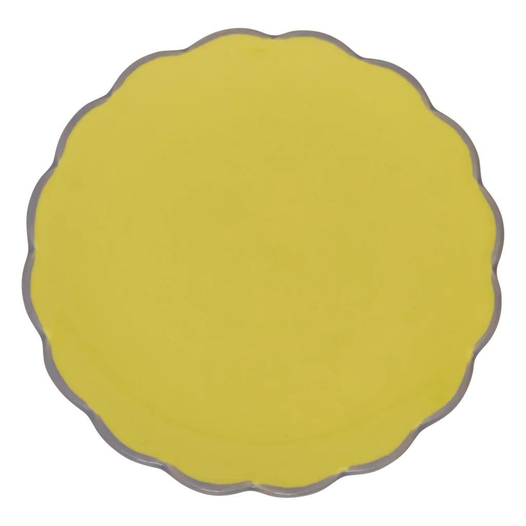 Urban Nature Culture Good Morning bord Sculpted - Limelight -17cm