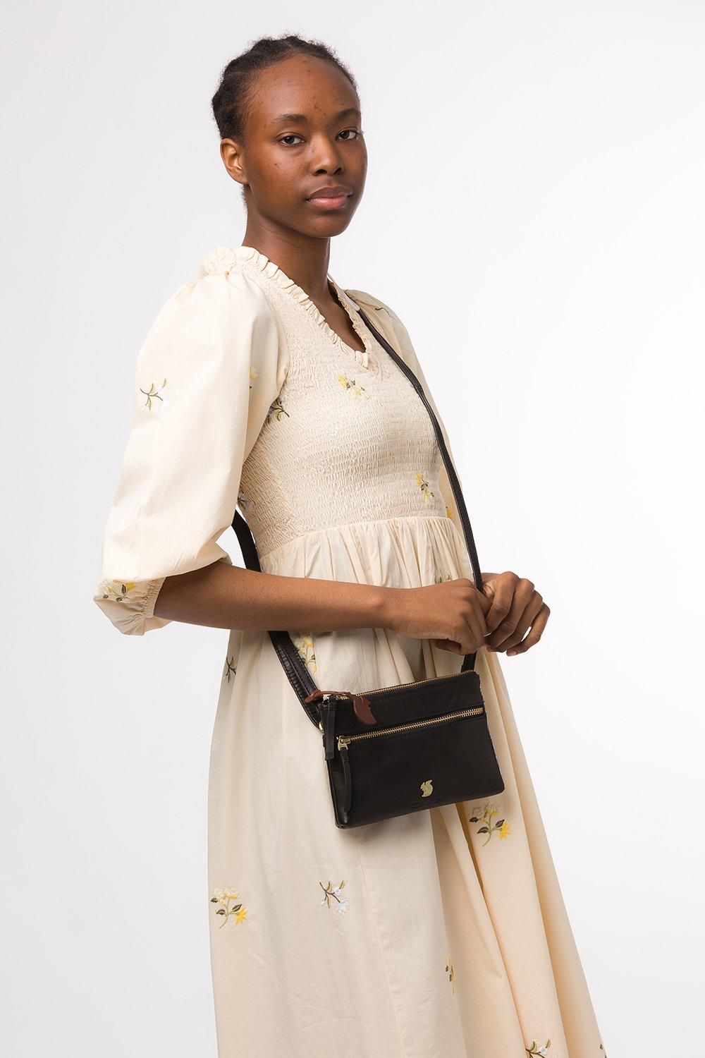 Conkca London Sweetie' Leather Cross Body Bag