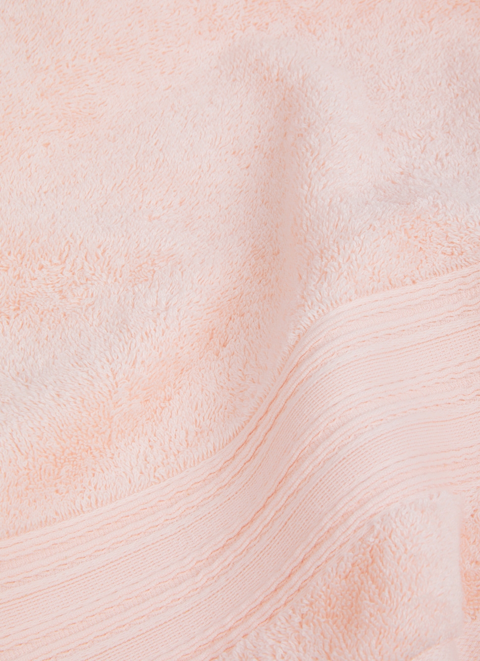 SERVIETTE INVITÉE UNI EN COTON BIO ROSE
