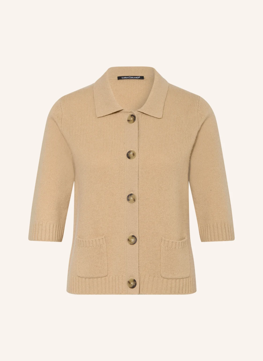 LUISA CERANO Strickjacke mit 3/4-Arm