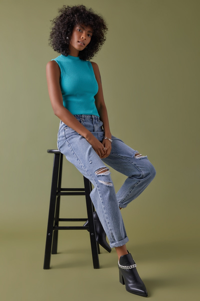Christie Brushed Rib Tank Top
