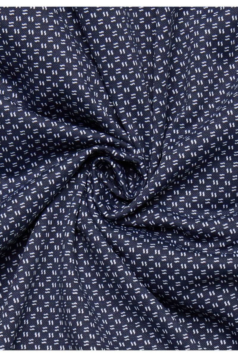 ETERNA 1863 Slim Fit Jerseyhemd marine, Bedruckt