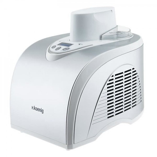 Machine a Glace - Sorbetiere Turbine a glaces HKoeNIG - HF180 - Capacité 1 L - Préparation rapide: 30 a 40min - 135W