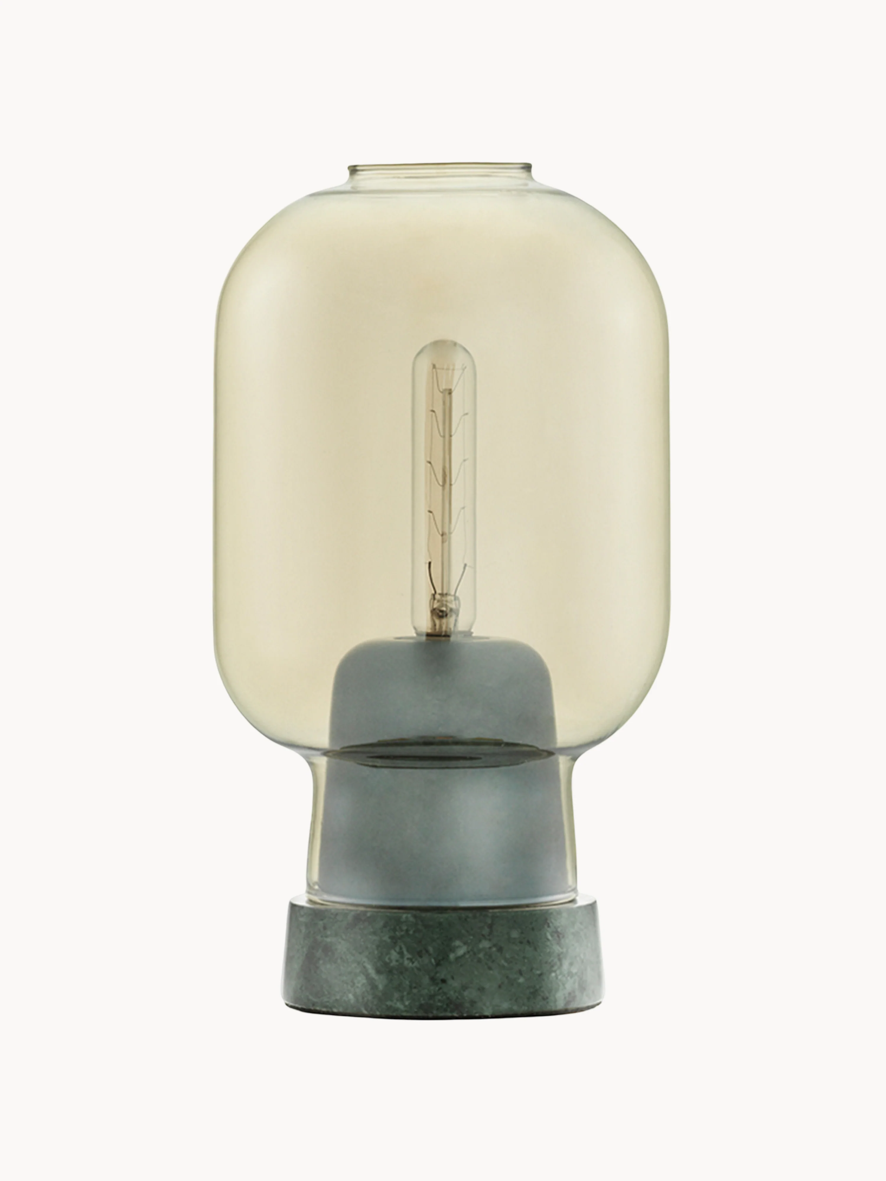 Kleine Tischlampe Amp aus Marmor