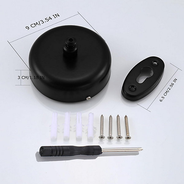 CODEKEY 2.8M Corde à Linge Rétractable en Acier Inoxydable Noir, Pour Intérieur et Extérieur, Etendoir Linge Interieur Mural, 15kg