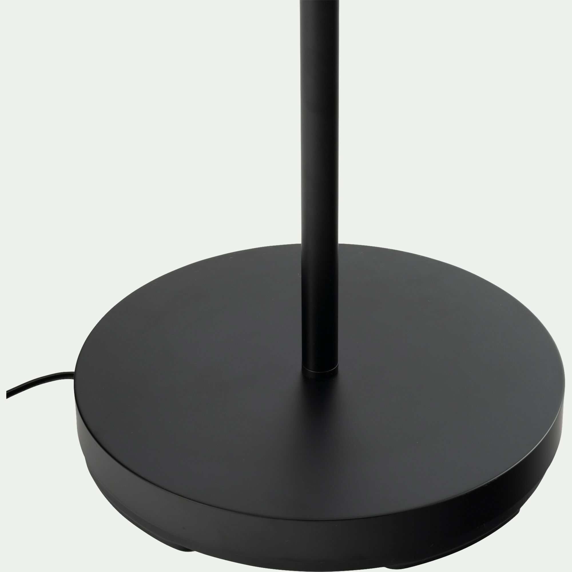 ZENITH - Lampadaire électrifié droit en acier H180cm - noir