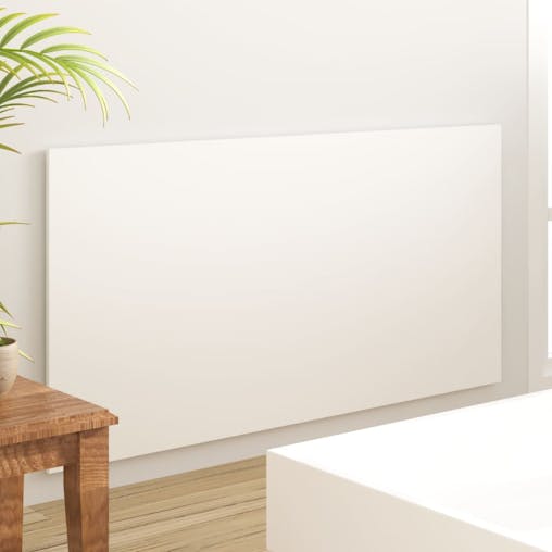 NNEVL Bed Headboard White 160x1.5x80 cm Engineered Wood