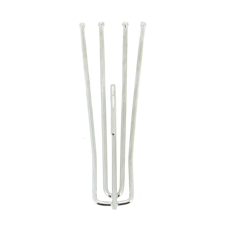 Agrafe flamande 4 branches pour tringle cachée en métal 10 pièces MOBOIS