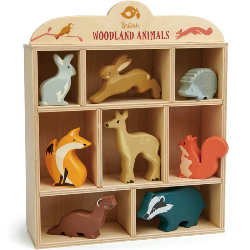 - Set animaux en bois Forêt