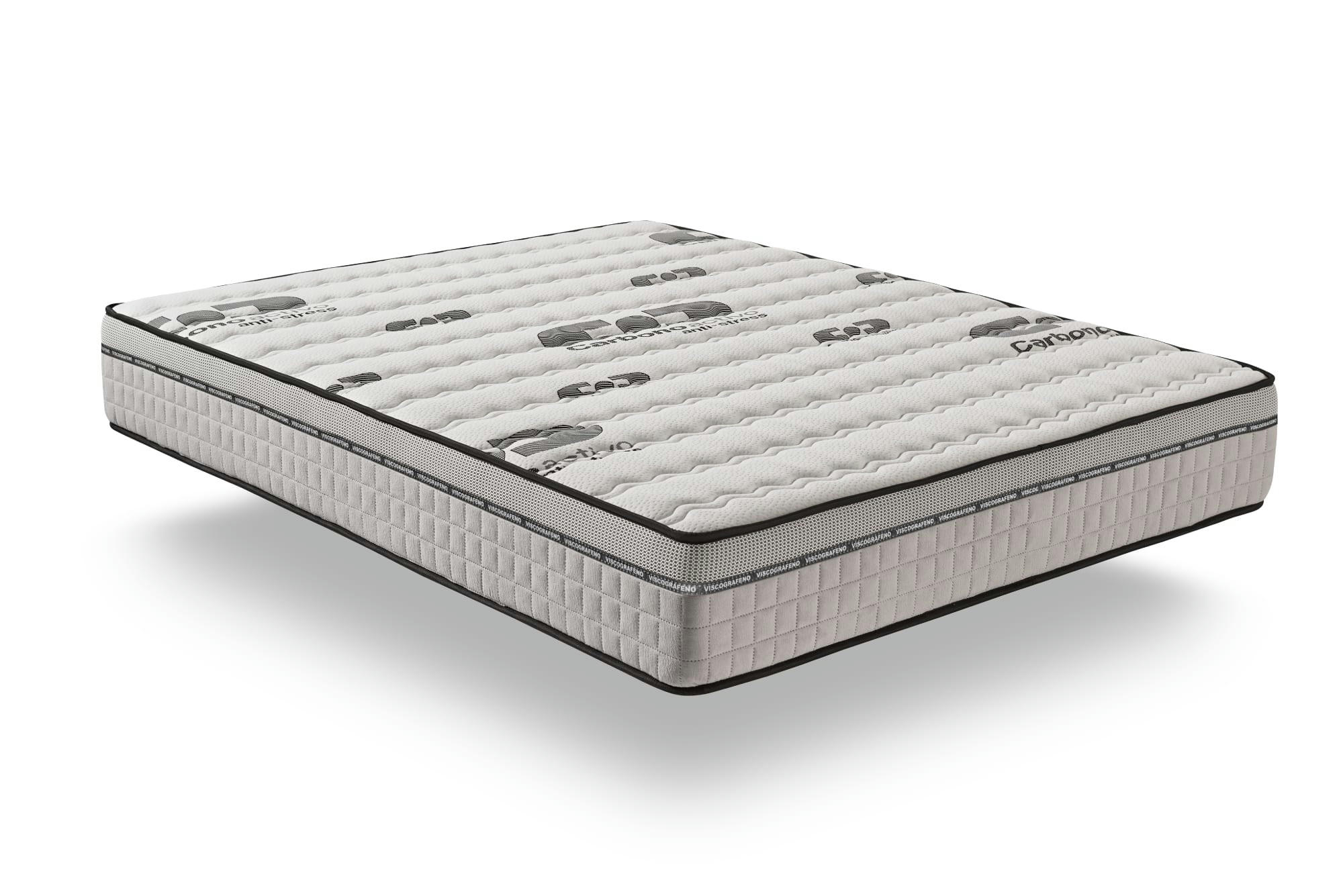 CARBONE PLUS 20 - Matelas 180x200 - Mousse à Mémoire de Forme Maxi Confort, 20 cm