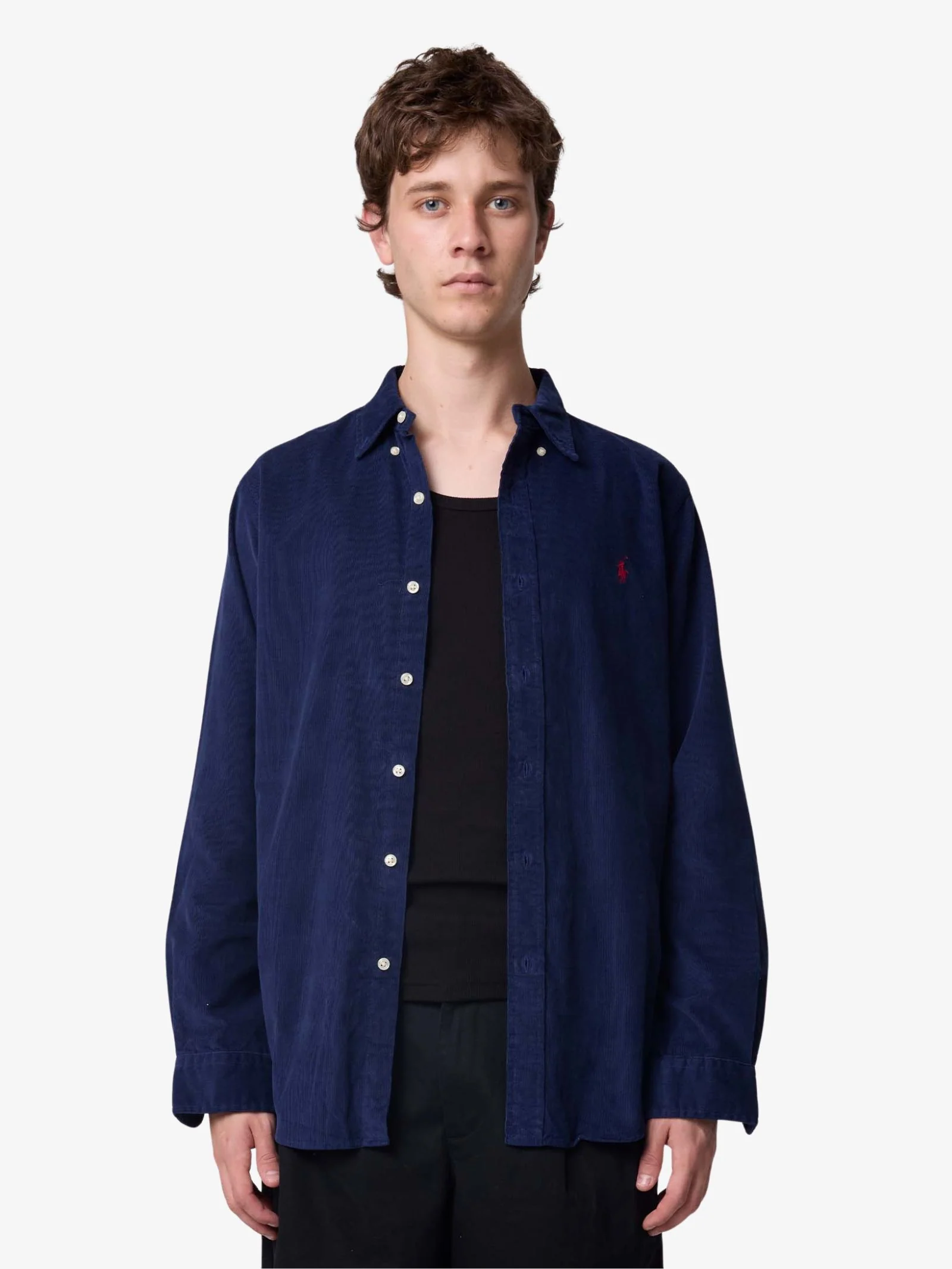 Slim Fit Corduroy Shirt