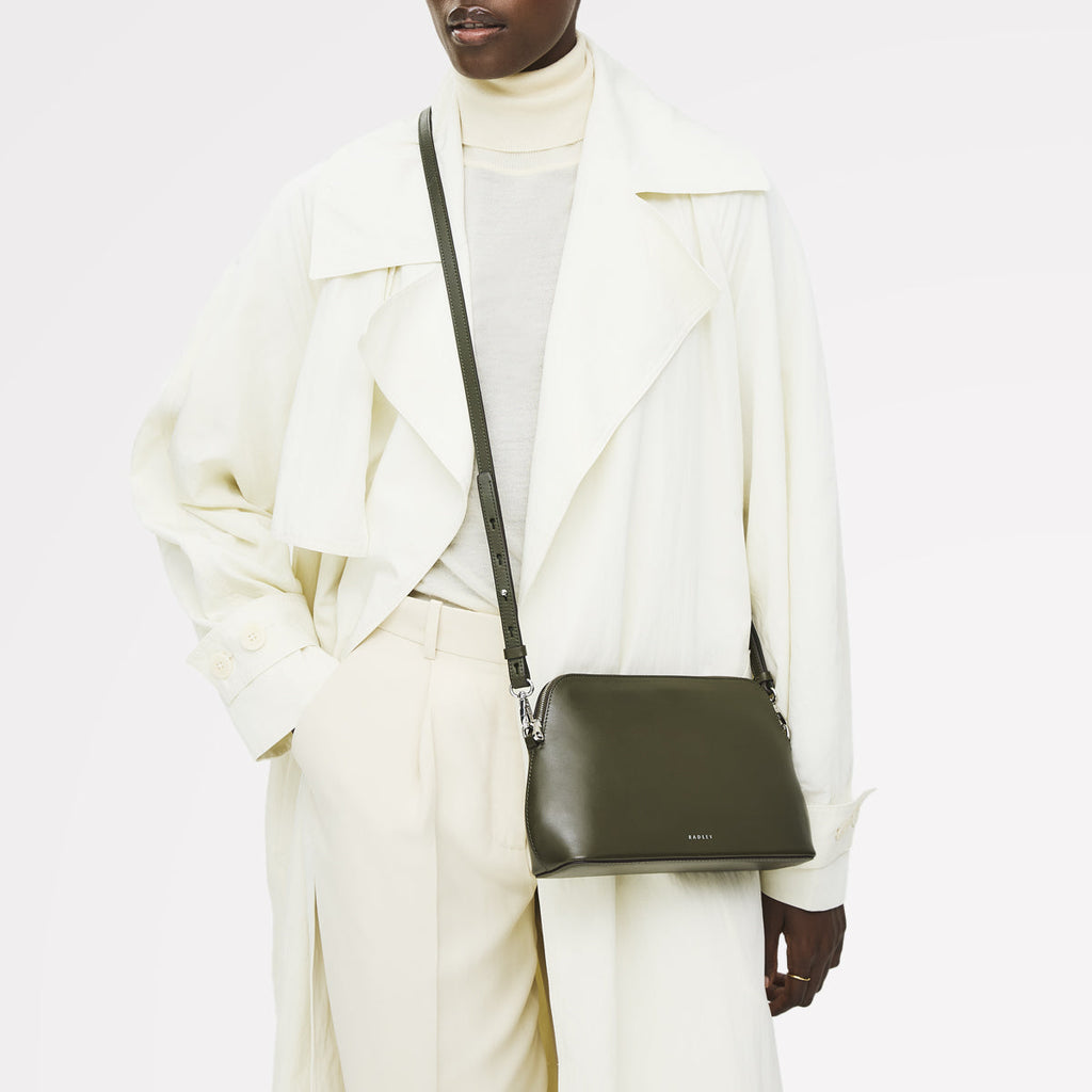 Liverpool Street - Medium Ziptop Cross Body Bag