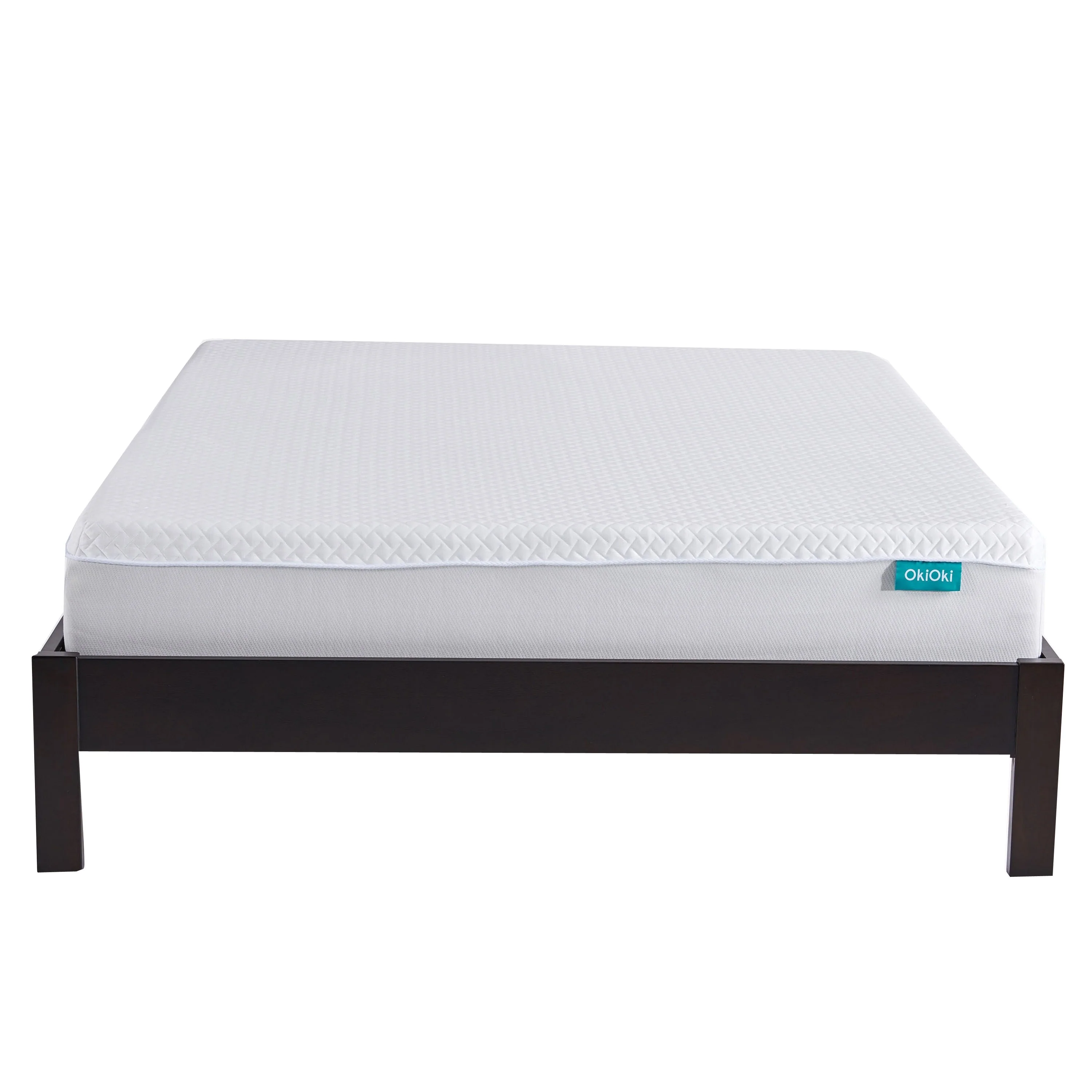King Size Mattress Hybrid with Medium-Firm Support, 11 Inch White Foam