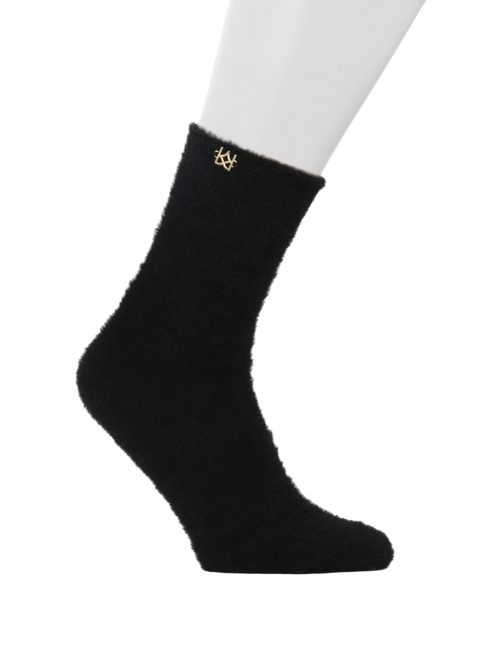 Black soft socks