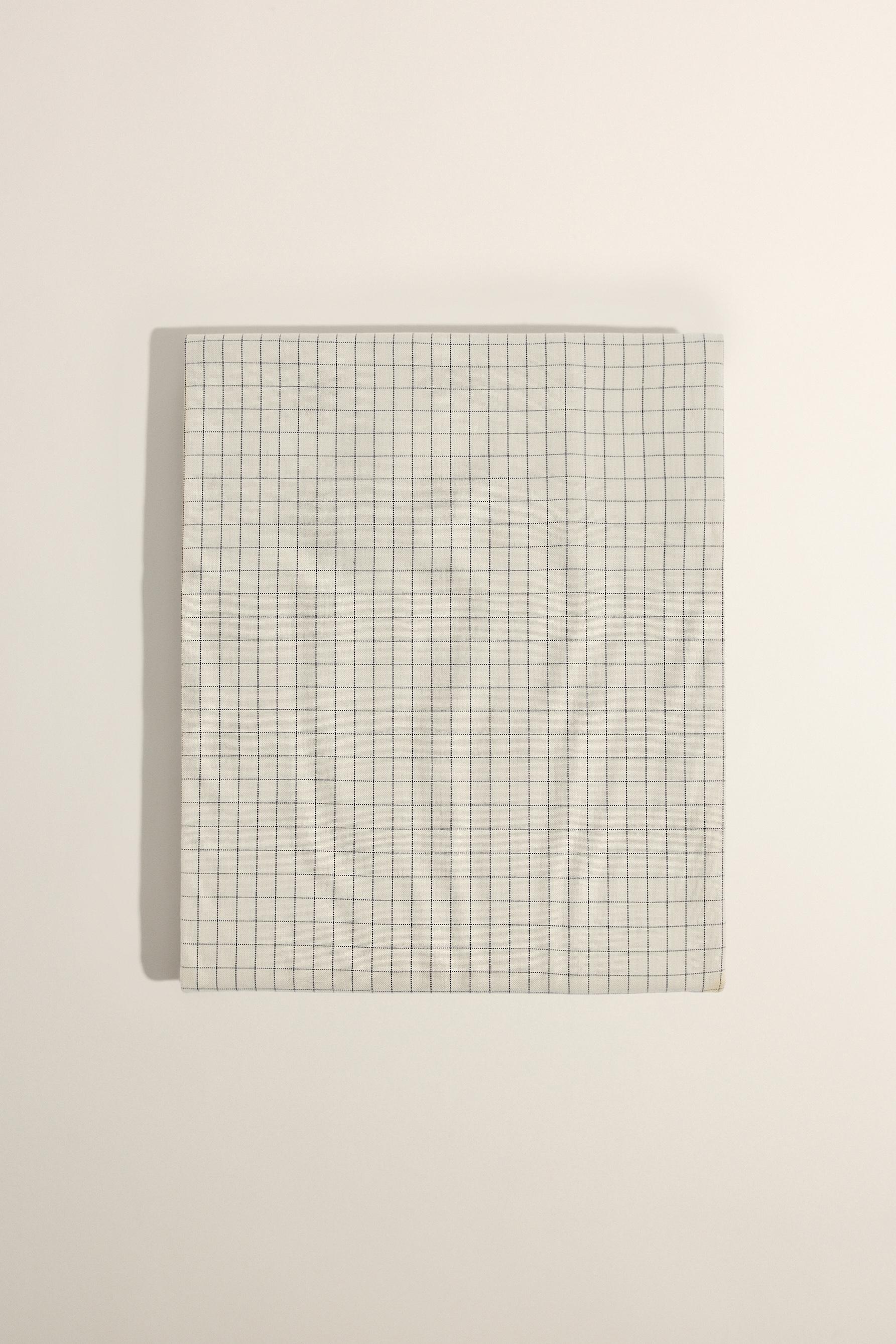Mantel cuadros 140 x 240 cm
