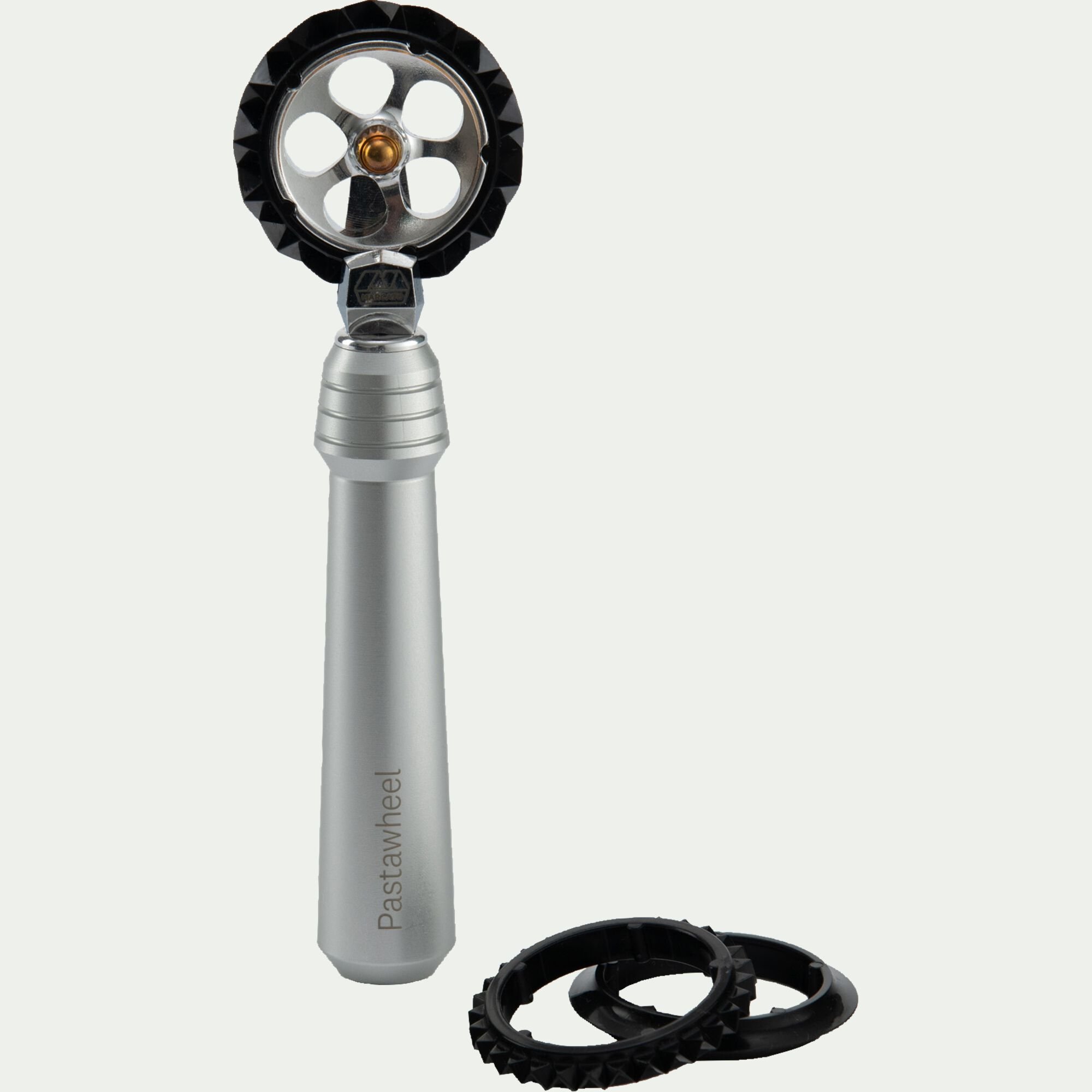 MARCATO - Roulette coupe-pâtes en aluminium anodisé - argenté