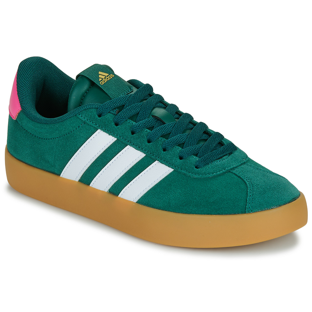 adidas - VL COURT 3.0 - Green / White / Pink