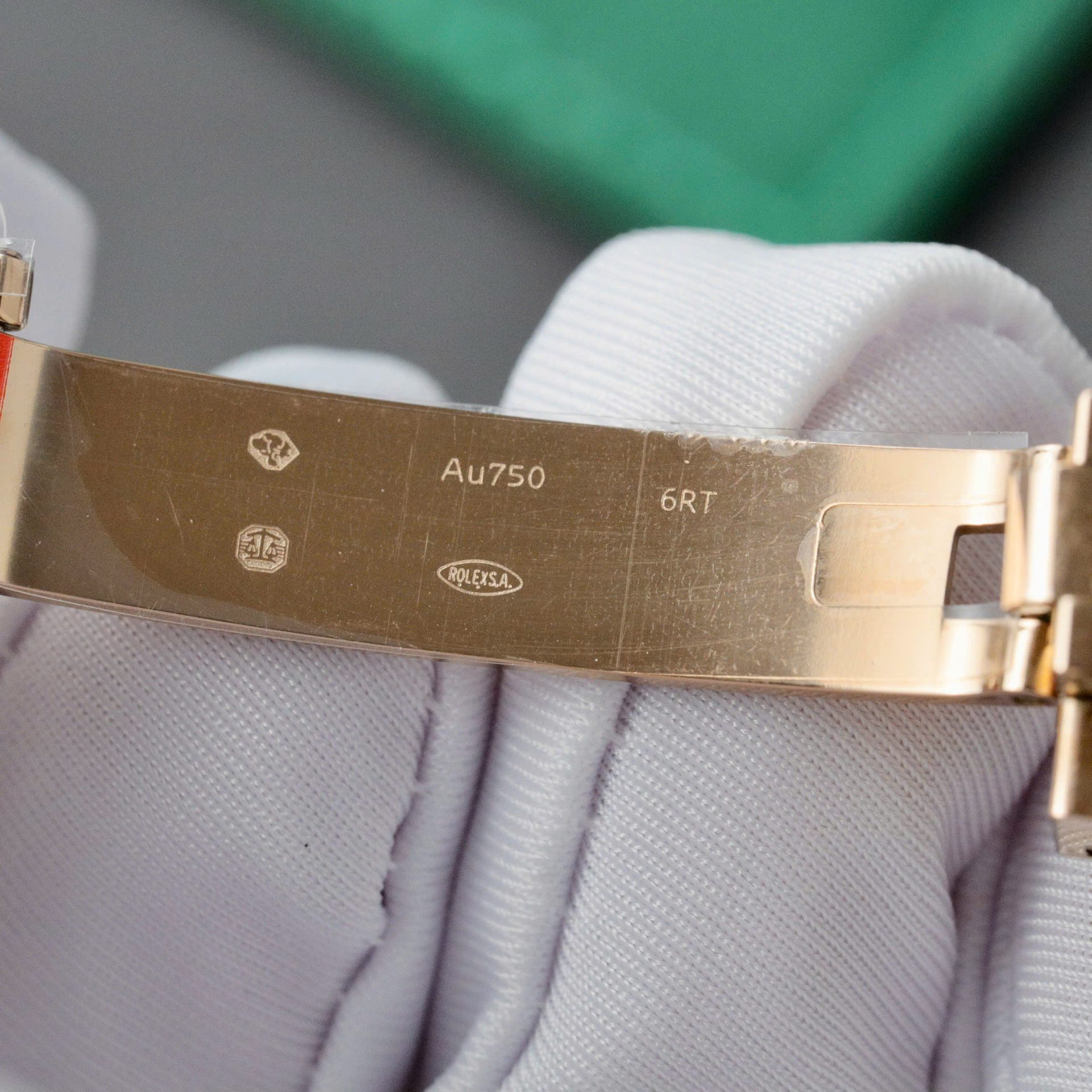 Rolex Day-Date RG Plated Chocolate Dial CZ Diamonds 36mm Super Clone