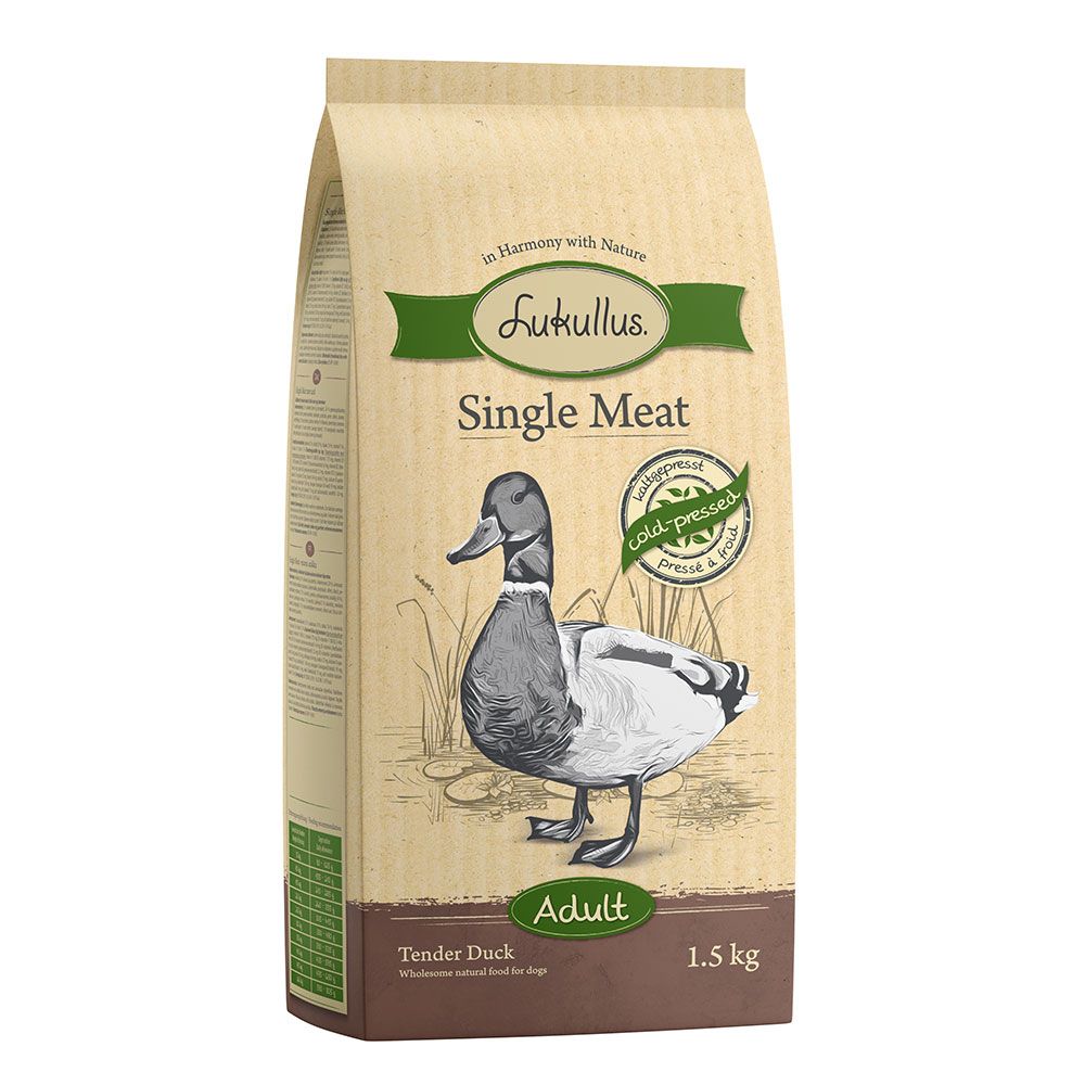 Lukullus Single Meat Cold-Pressed Tender Duck - Grain-free