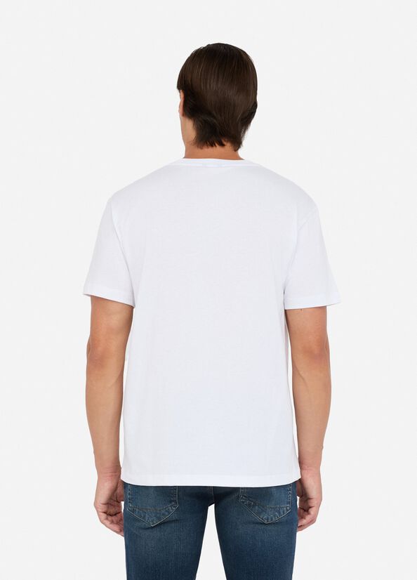 T-shirt in cotone con stampa