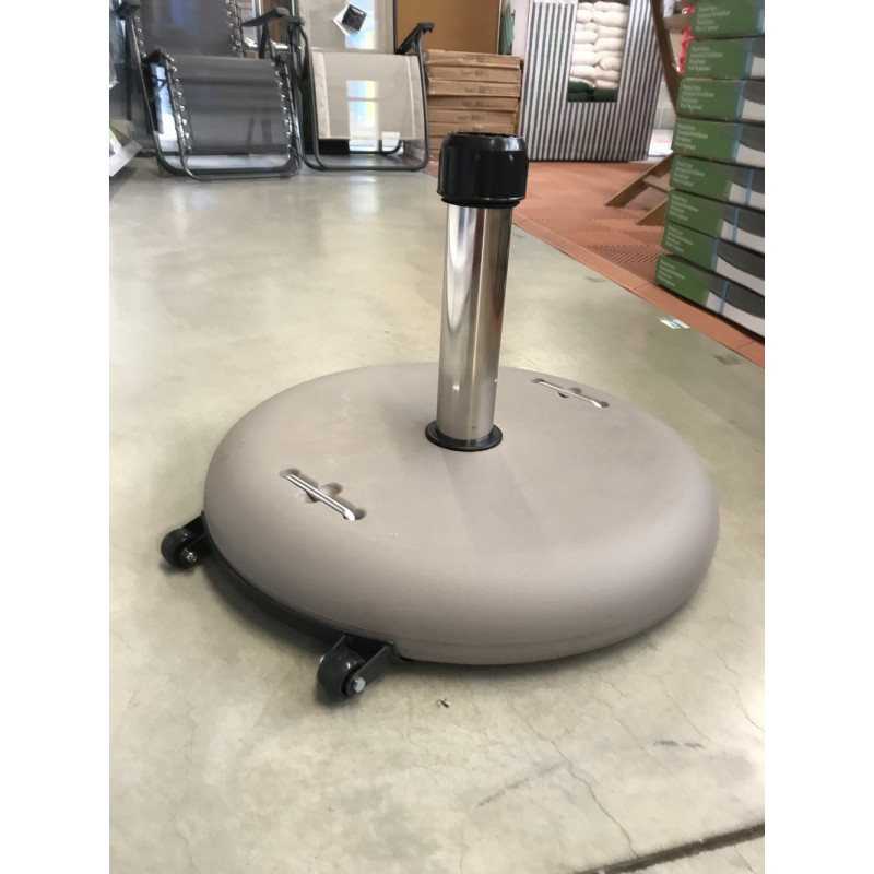 Pied de parasol avec roulette 40 kg