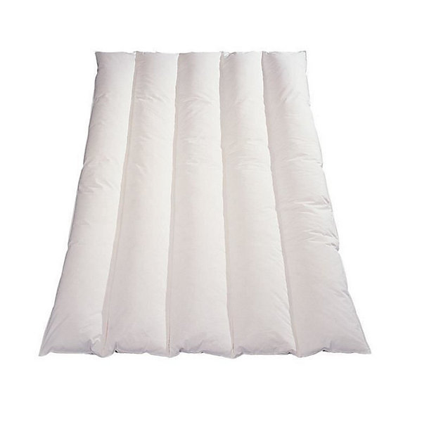 BLANREVE Couette légere en microfibre - 140 x 200 cm - Blanc
