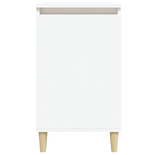 NNEVL Bedside Cabinets 2 pcs White 40x35x70 cm Engineered Wood