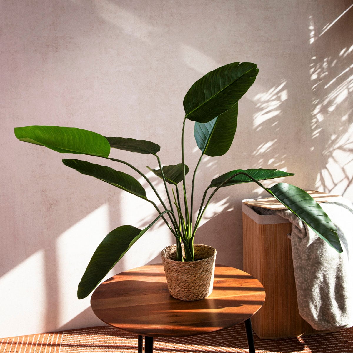 Roślina sztuczna TROPICAL ZONE bananowiec 90 cm