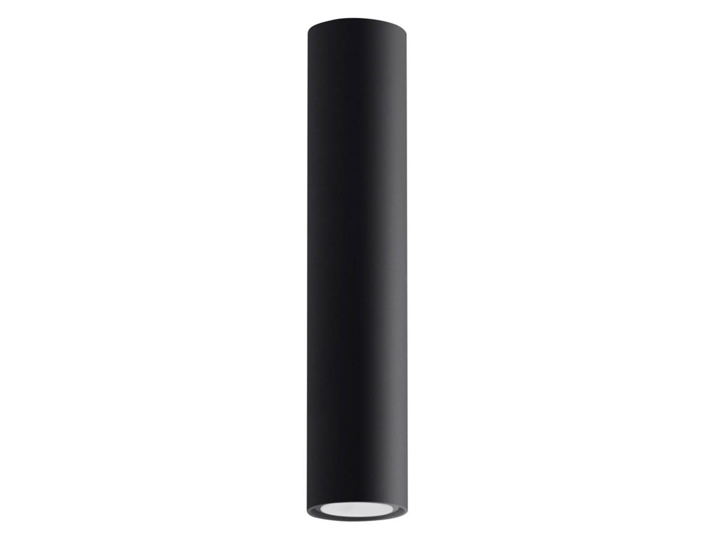 Lampa natynkowa Lagos 30 cm stalowa czarna