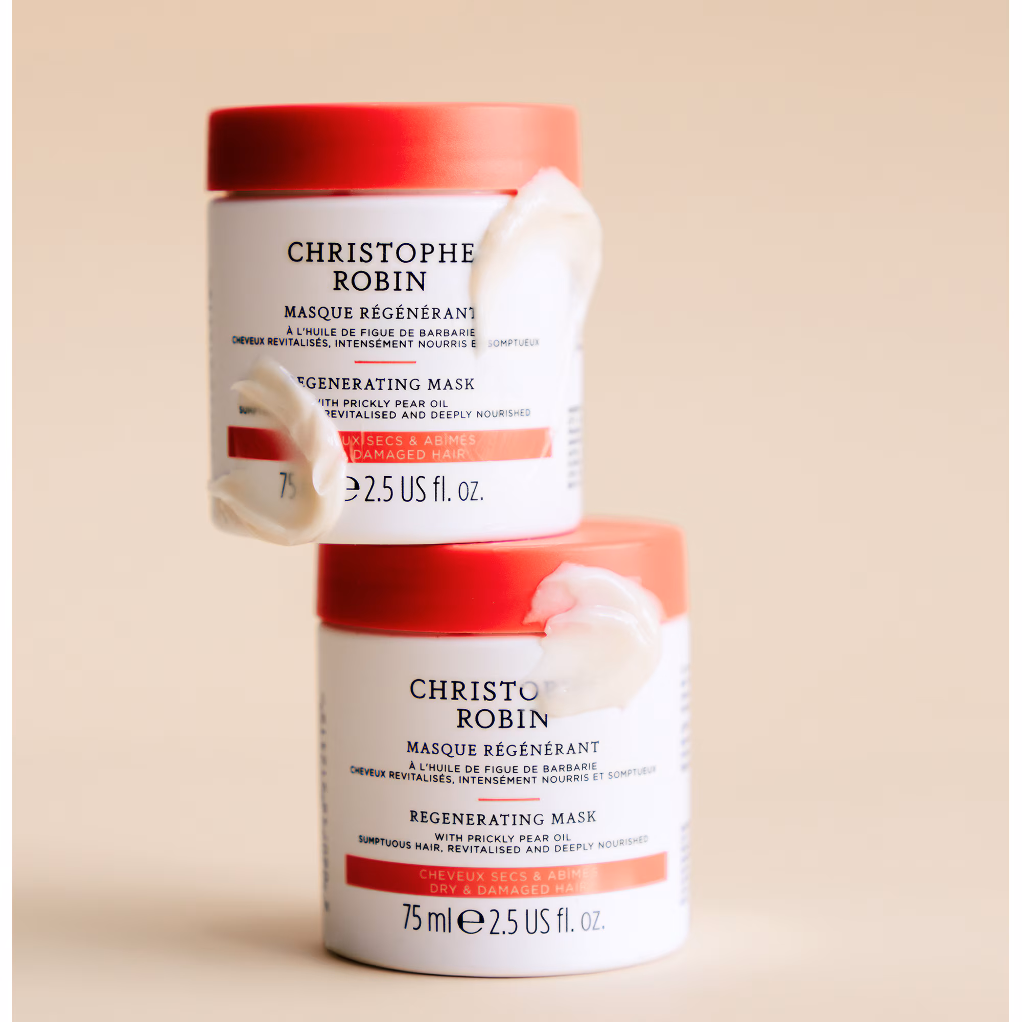 REGENERANTMasque régénérant à l'huile de figue de barbarie - cheveux secs & abimés