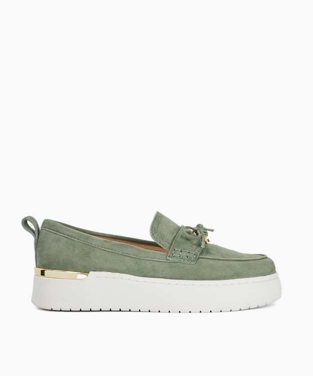 Glide Green - Flatform Casual Loafer